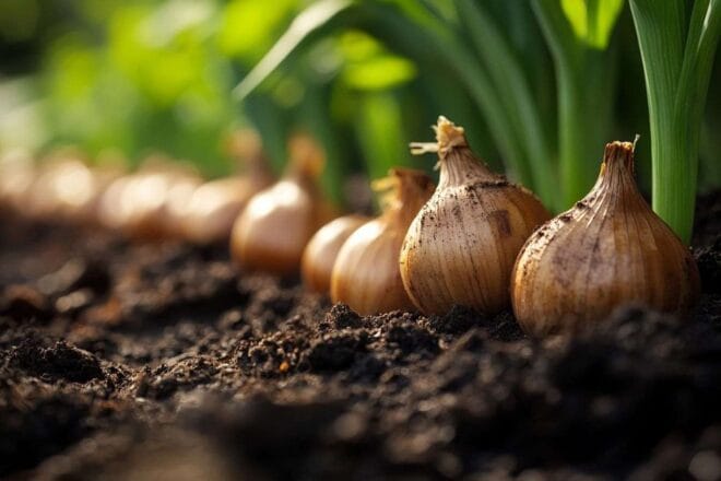 Gros plan sur bulbes de fleurs vibrants