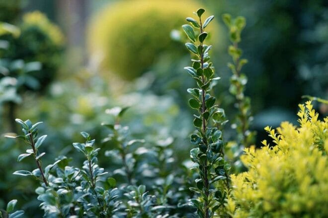 Ilex crenata sky pencil élégant